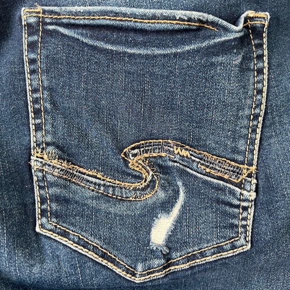 Silver Jeans - Sam Boyfriend Jeans - Size 18 Length 29 - Picture 7 of 10